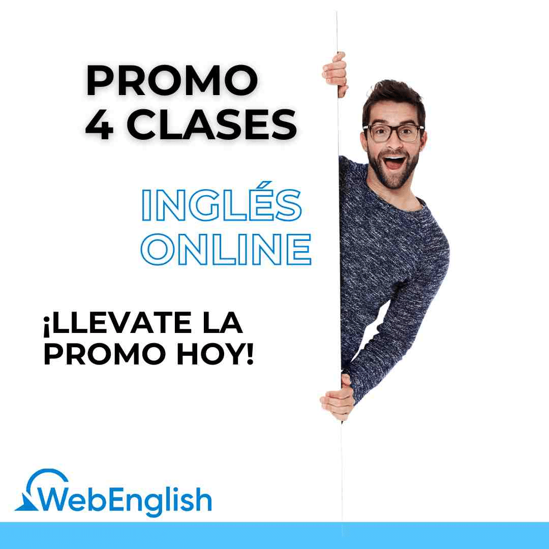 PROMO 4 Clases de Inglés Online — imagen promocional